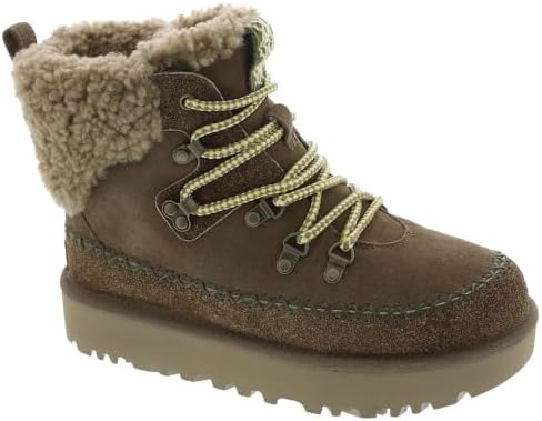 Женские ботинки UGG Classic Alpine с замшевым верхом и улучшенным сцеплением UGG