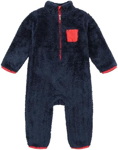 Tommy Hilfiger baby-boys Silky Sherpa Coverall Tommy Hilfiger