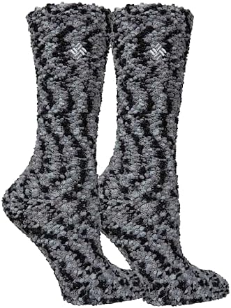 Columbia Women's 1 Pack Popcorn Cozy Crew Socks Columbia