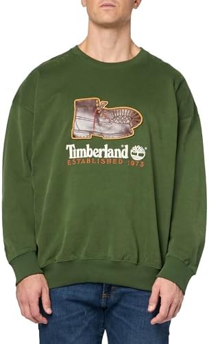 Мужская футболка Timberland New Box Fit с круглым вырезом и логотипом Timberland