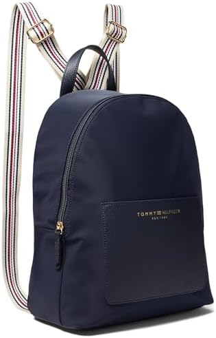 Tommy Hilfiger Jolene II Medium Dome Backpack-Smooth Nylon Tommy Navy One Size Tommy Hilfiger