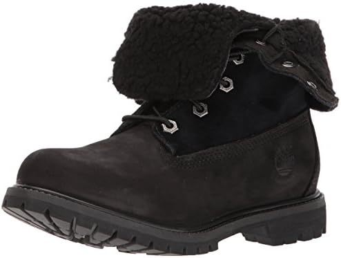 Timberland Women's Authentics Teddy Fleece Waterproof Fold-Down Nubuck Boot Timberland