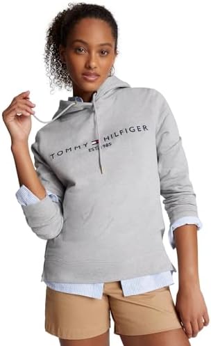 Женское худи с логотипом Tommy Hilfiger Tommy Hilfiger