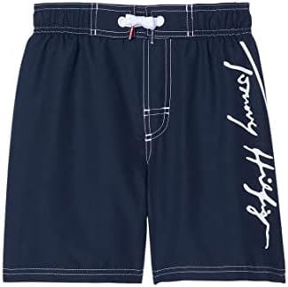 Tommy Hilfiger Boy's Tommy Script Graphic Boardshorts (Big Kids) Tommy Hilfiger