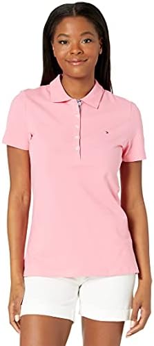 Tommy Hilfiger Women's Classic Short Sleeve Polo (Standard and Plus Size) Tommy Hilfiger