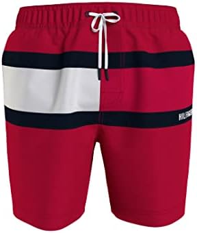 Мужские плавательные шорты Tommy Hilfiger Big & Tall, длина 7 дюймов, быстро сохнут, с логотипом Tommy Hilfiger