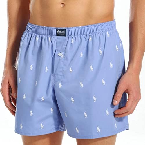 Polo Ralph Lauren Men's All Over Pony Player Woven Boxer Polo Ralph Lauren