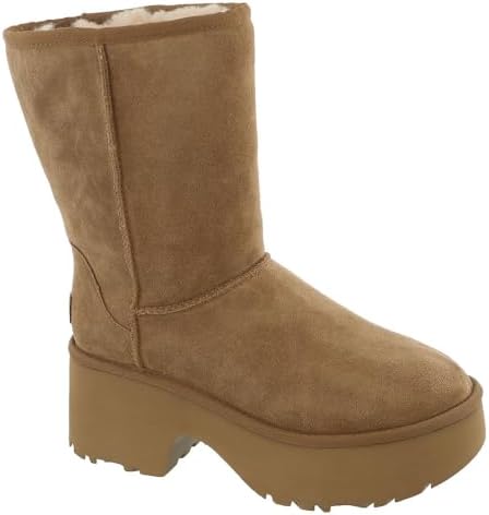 Женские ботинки UGG Classic Short на высоком каблуке 7.5 см UGG