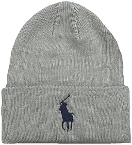 POLO RALPH LAUREN Men`s Big Pony Beanie (G(PP0642-012)/N, One Size) Polo Ralph Lauren