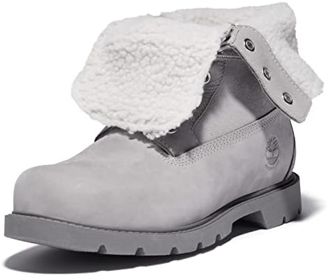 Timberland Womens Linden Woods Fold-Down Leather Casual Combat & Lace-Up Boots Timberland