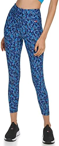 Tommy Hilfiger Women's Compression Legging Ditwsy Floral Print Interior Pocket Legging Tommy Hilfiger