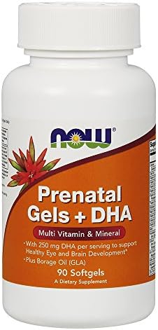 NOW Foods Pre-Natal Multivitamin w/ DHA Softgels,90 Count NOW Foods