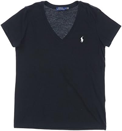 Ralph Lauren Polo Womens V-Neck Jersey T-Shirt Polo Ralph Lauren