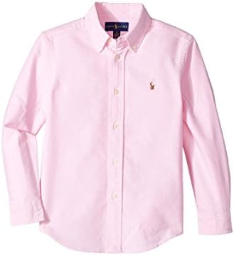 POLO RALPH LAUREN Boys' Cotton Oxford Sport Shirt (Little Kids) Polo Ralph Lauren