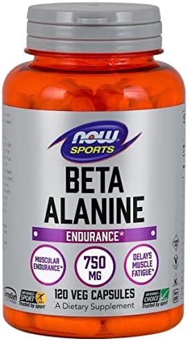 Now Foods Beta-Alanine - 120 Capsules (Pack of 2) NOW Foods