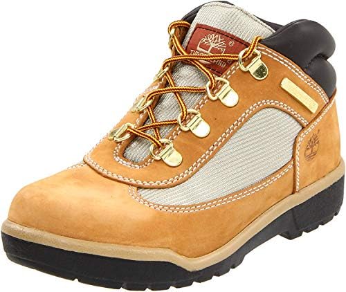 Timberland Kids' Leather and Fabric Field Boot Timberland