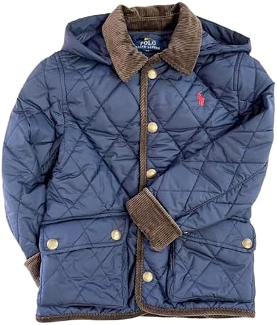 POLO RALPH LAUREN Boys' Water-Repellent Hooded Barn Jacket (Big Kid) Polo Ralph Lauren