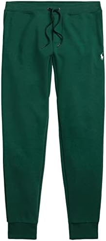 Polo Ralph Lauren Men's Double Kint Jogger Pants (L, ClgGreen) Polo Ralph Lauren