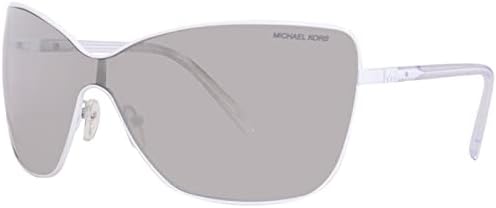 Michael Kors Juneau MK1097 18876G Sunglasses Women's White/Silver Mirror 43mm Michael Kors