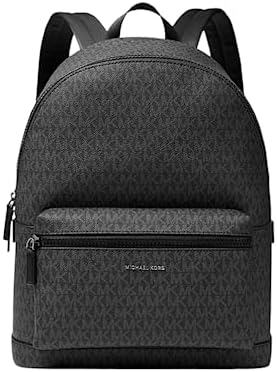 Michael Kors Cooper Large Backpack (Black Signature) Michael Kors