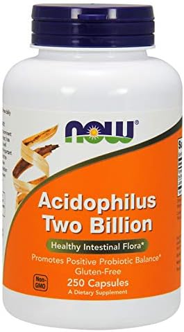 Now Foods Acidophilus 2 Billion 250 Caps NOW Foods