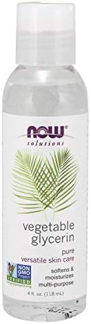 NOW Solutions Glycerine Vegetable, 4-Fluid Ounces NOW Foods