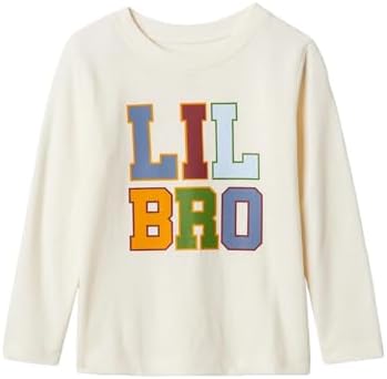 GAP Boys' Long Sleeve Graphic T-Shirt Gap