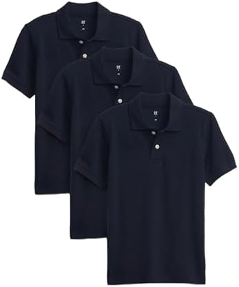 GAP Boys' Short Sleeve Uniform Polo Gap