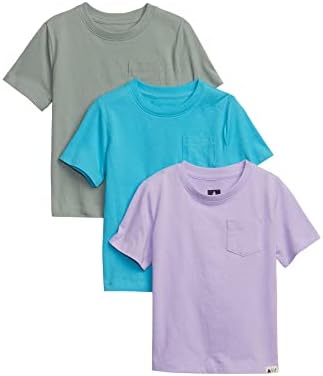 GAP Baby Boys' 3-Pack Short Sleeve Pocket Tee T-Shirt Gap