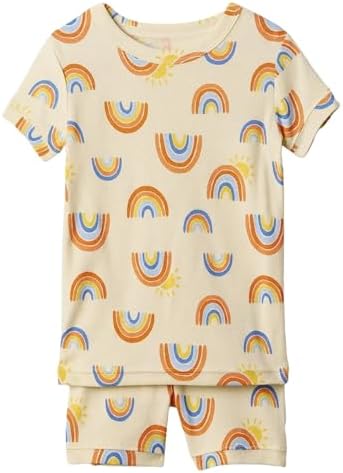 GAP Baby Girls' Short John Pajama Set Gap