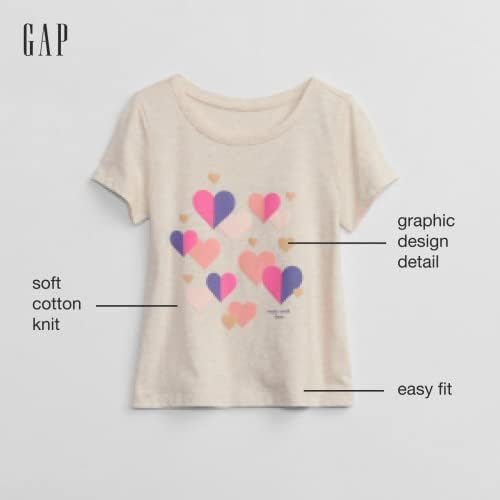 GAP Baby Girls' Brannan's Favorites Short Sleeve Graphic Tee T-Shirt Gap