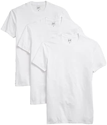 GAP Men's Crew Neck T-Shirt (3-Pack) Gap