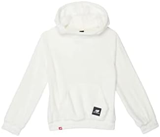 New Balance Girl's Core Fuzzy Hoodie (Big Kids) New Balance