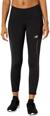 Леггинсы New Balance Women's Impact Run Crop Tight 22 с влаговыводящими карманами New Balance