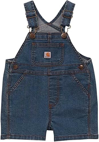 Carhartt Unisex Baby Rugged Flex Loose Fit Denim Shortall Carhartt