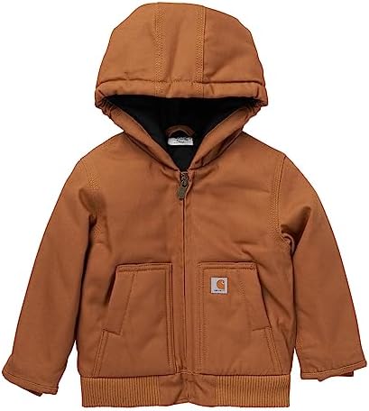 Carhartt Men's Canvas Insulated Hooded Active Jac Carhartt