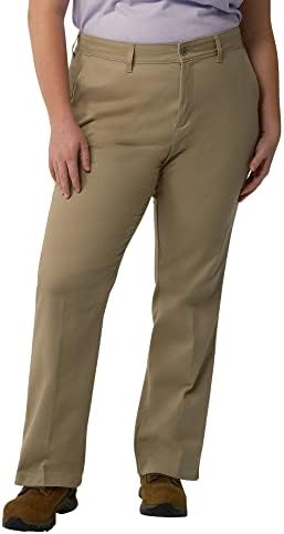 Dickies Women's Plus Slim Bootcut Twill Pants Dickies