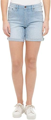 Calvin Klein Jeans Womens Roll Cuff Denim Short Calvin Klein