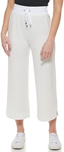 Calvin Klein Women's Sportswear Pant,Soft White,XL Calvin Klein