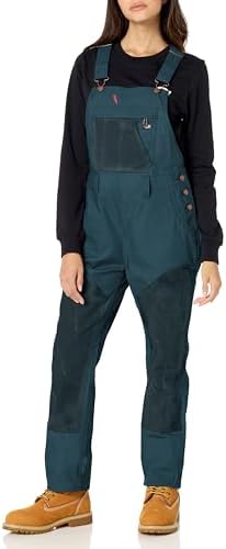 Dickies Womens Relaxed Fit Waxed Canvas Bib Overalls Dickies