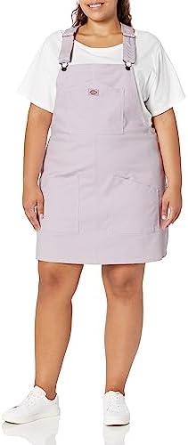 Dickies Womens Yw Hickory Stripe Twill Bib Skirtall Dickies