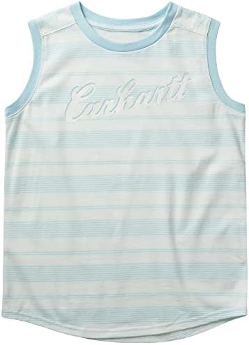 Carhartt Girls' Sleeveless Crewneck Stripe T-Shirt Carhartt