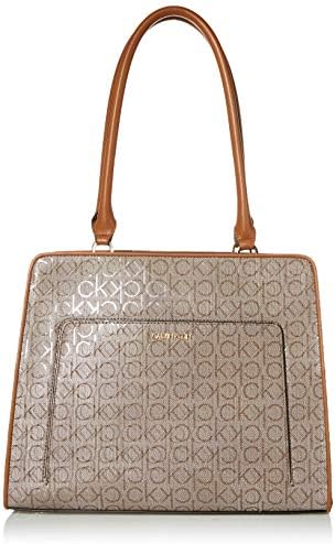 Calvin Klein Women's Margot Textured Logo Emboss Tote Calvin Klein