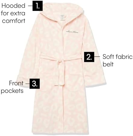 Calvin Klein Girls' Soft Bathrobe Calvin Klein