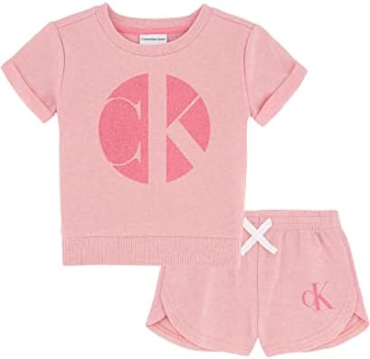 Calvin Klein girls 2 Pieces Short Set Calvin Klein