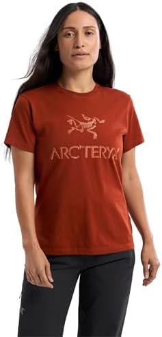 Arc'teryx Womens Arc'Word Cotton Short Sleeve T-Shirt Sequoia/Solaris L Arc'teryx