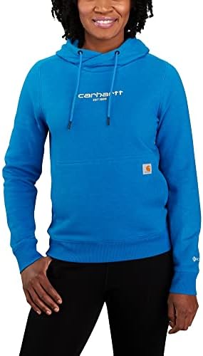 Худи Carhartt Women's Force с графическим принтом, расслабленный крой, легкий материал Carhartt