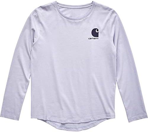 Carhartt Girls' Knit Long Sleeve Henley-Neck T-Shirt Carhartt