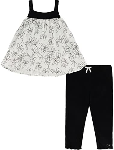 Calvin Klein Baby Girls 2 Pieces Legging Set Calvin Klein