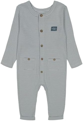 Calvin Klein Baby Boys Footless Coverall Calvin Klein